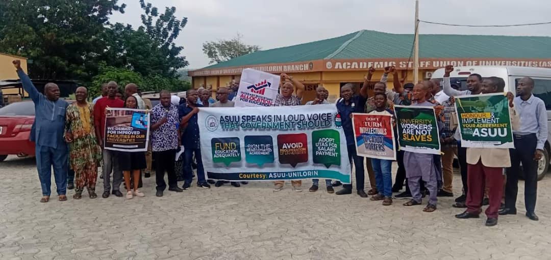 UNILORIN ASUU Professors Protest